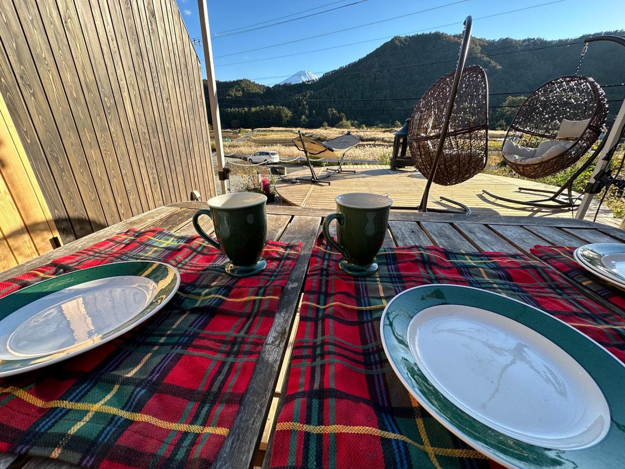 Fuji Dome Glamping Hotel Fujikawaguchiko Buitenkant foto