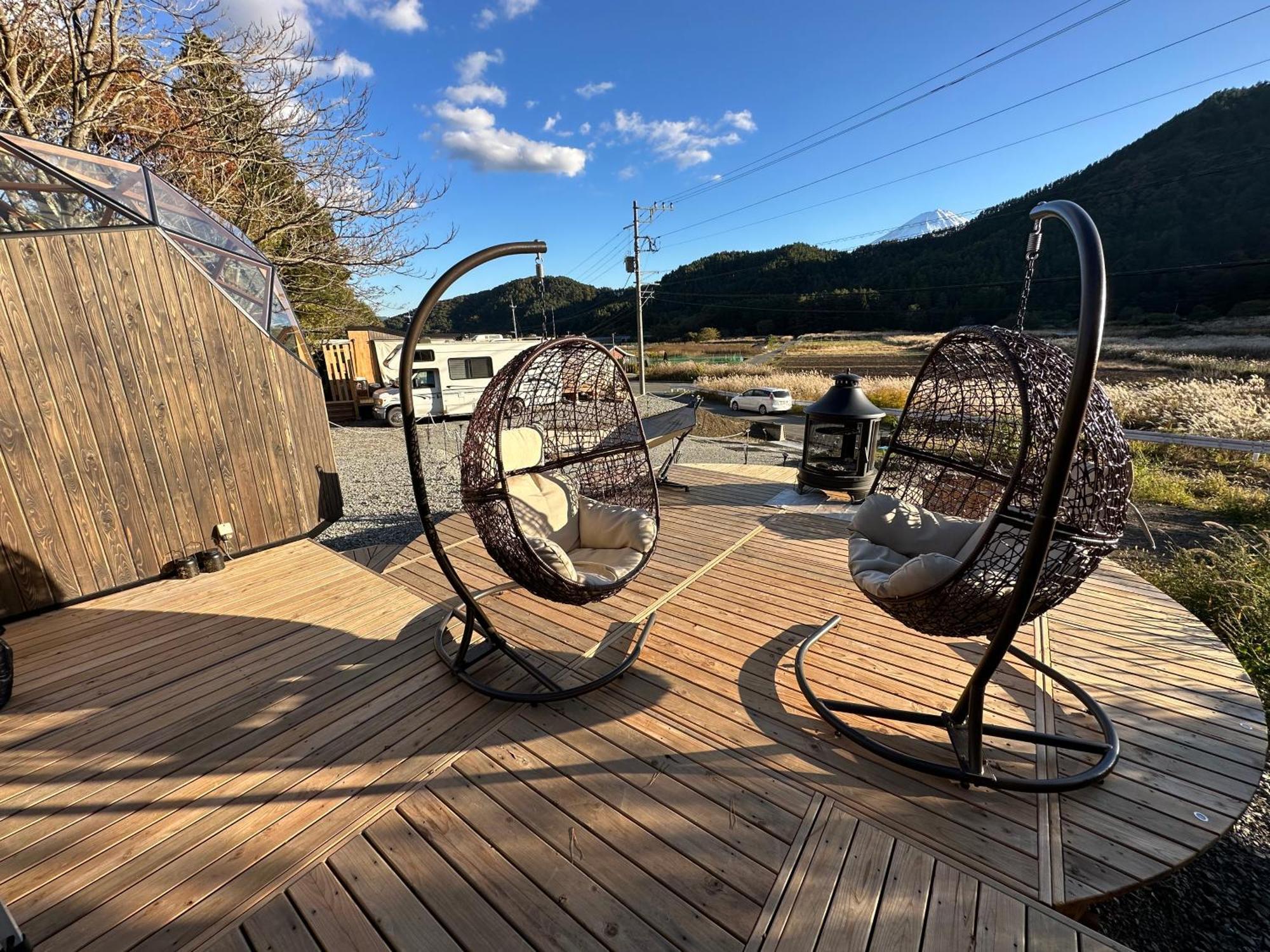 Fuji Dome Glamping Hotel Fujikawaguchiko Buitenkant foto