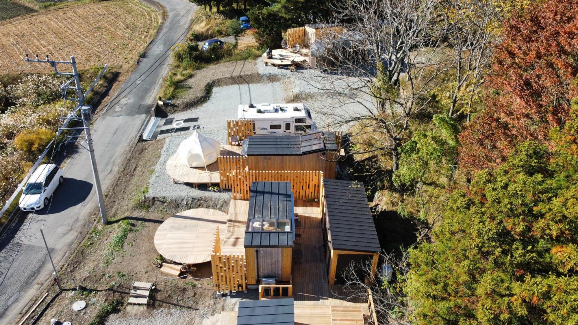 Fuji Dome Glamping Hotel Fujikawaguchiko Buitenkant foto