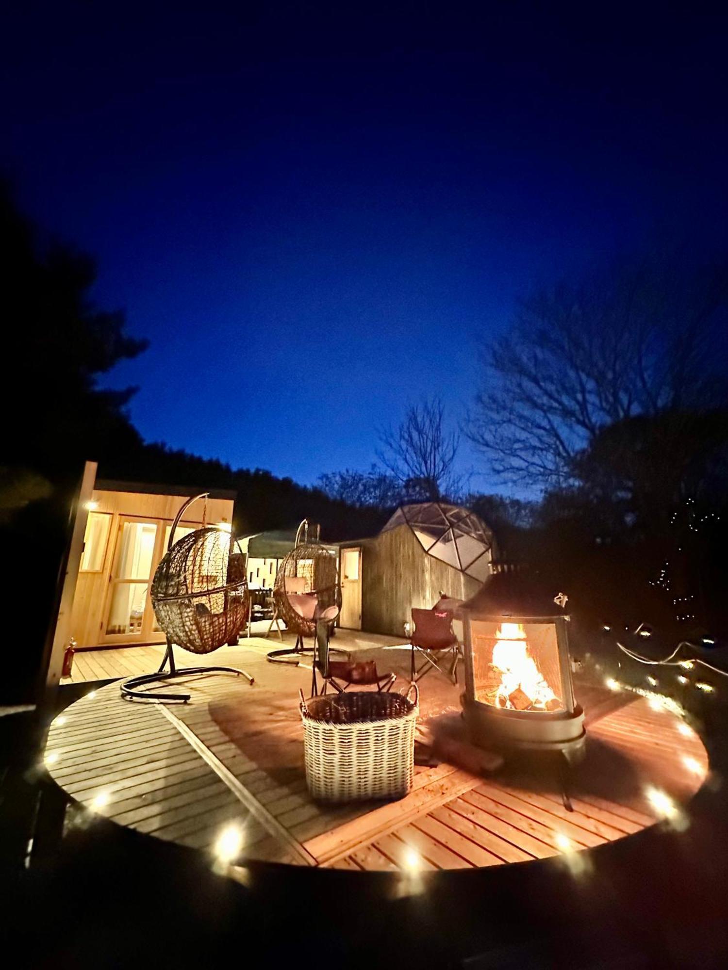 Fuji Dome Glamping Hotel Fujikawaguchiko Buitenkant foto