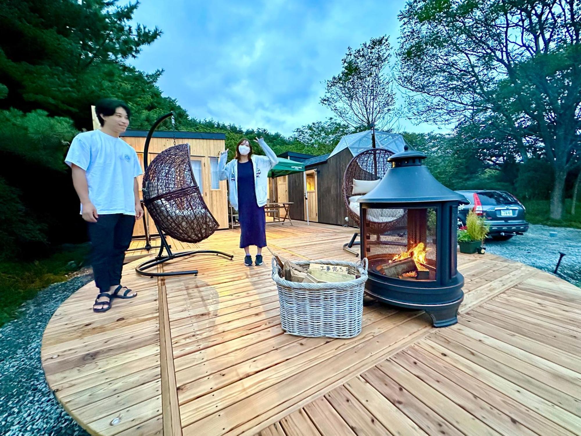 Fuji Dome Glamping Hotel Fujikawaguchiko Buitenkant foto