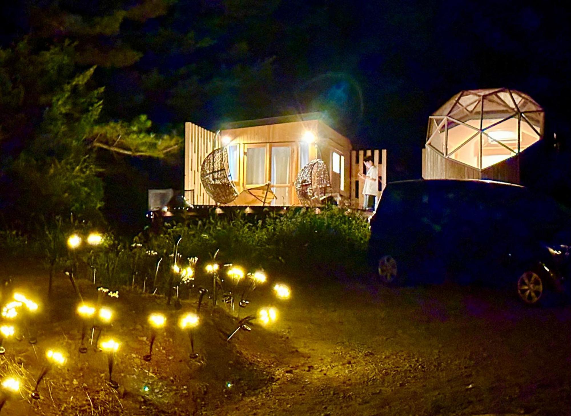 Fuji Dome Glamping Hotel Fujikawaguchiko Buitenkant foto