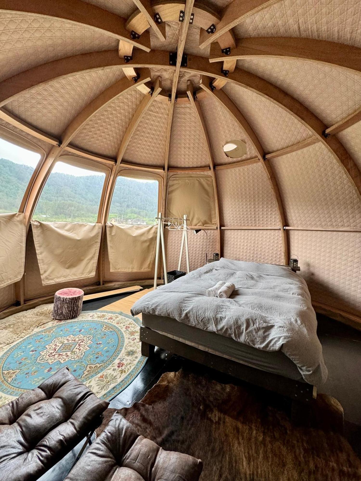 Fuji Dome Glamping Hotel Fujikawaguchiko Buitenkant foto